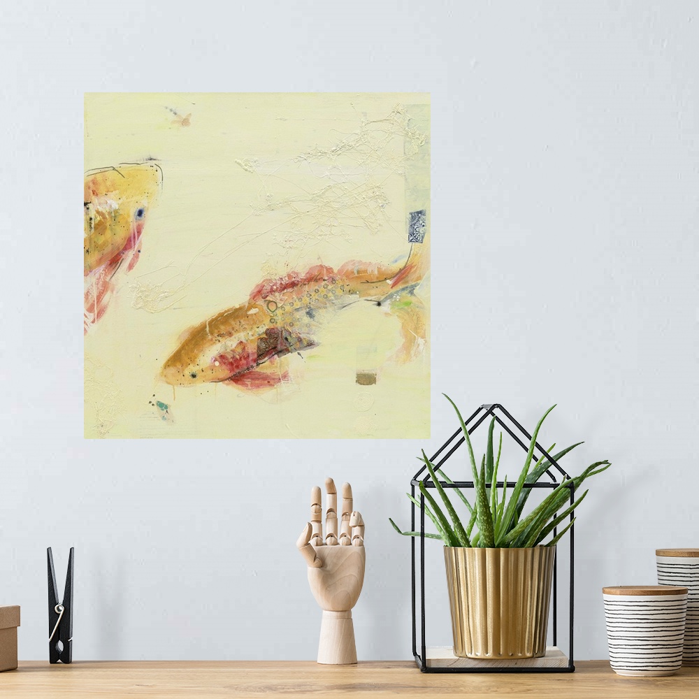 A bohemian room featuring Fish In The Sea II