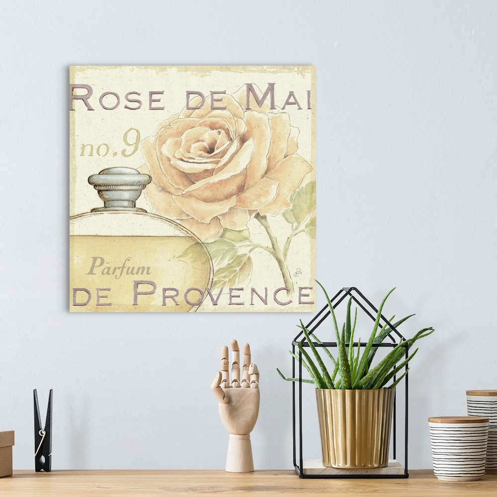 A bohemian room featuring Fleurs and Parfum I