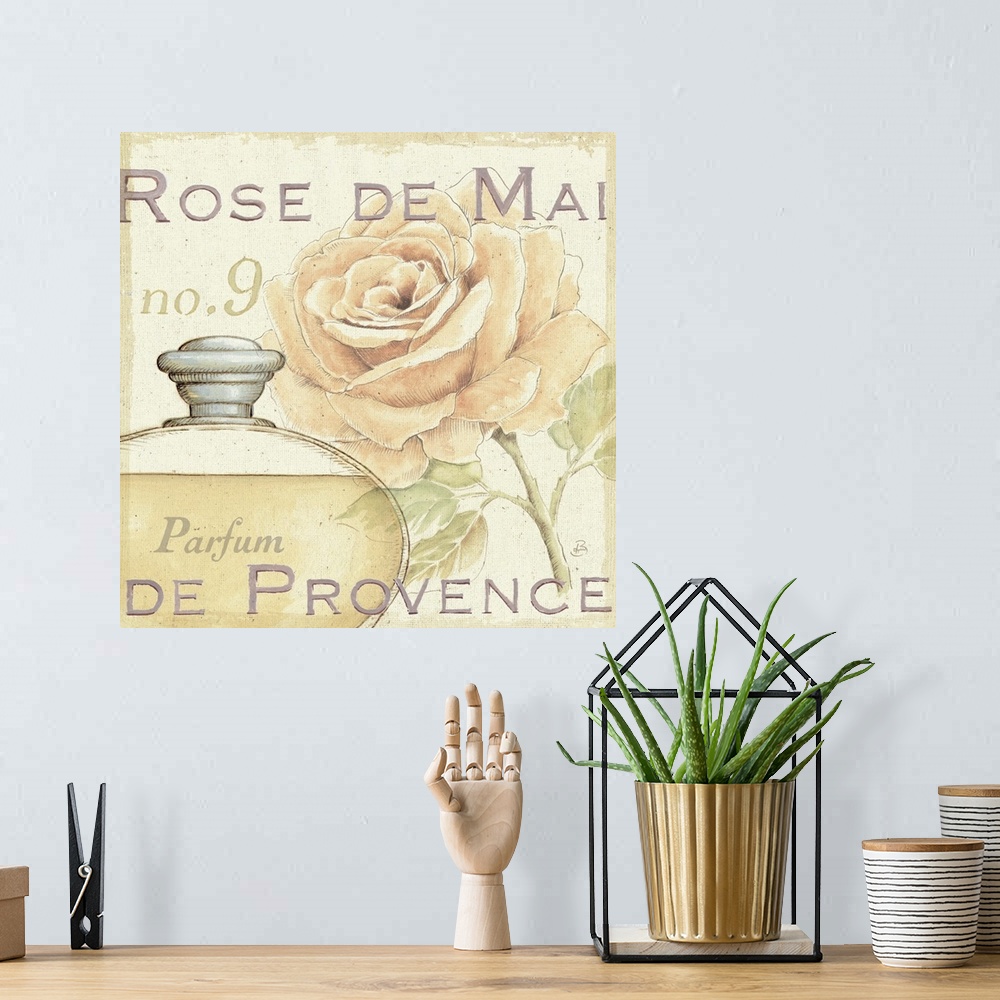 A bohemian room featuring Fleurs and Parfum I