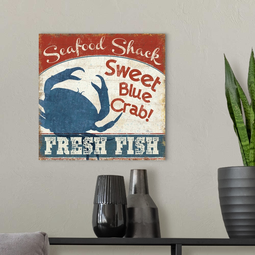 A modern room featuring Fresh Seafood II