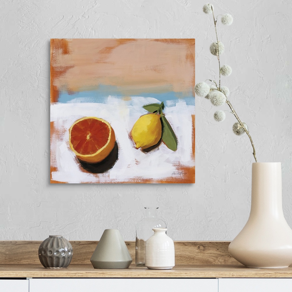 A farmhouse room featuring Fruit and Cheer I