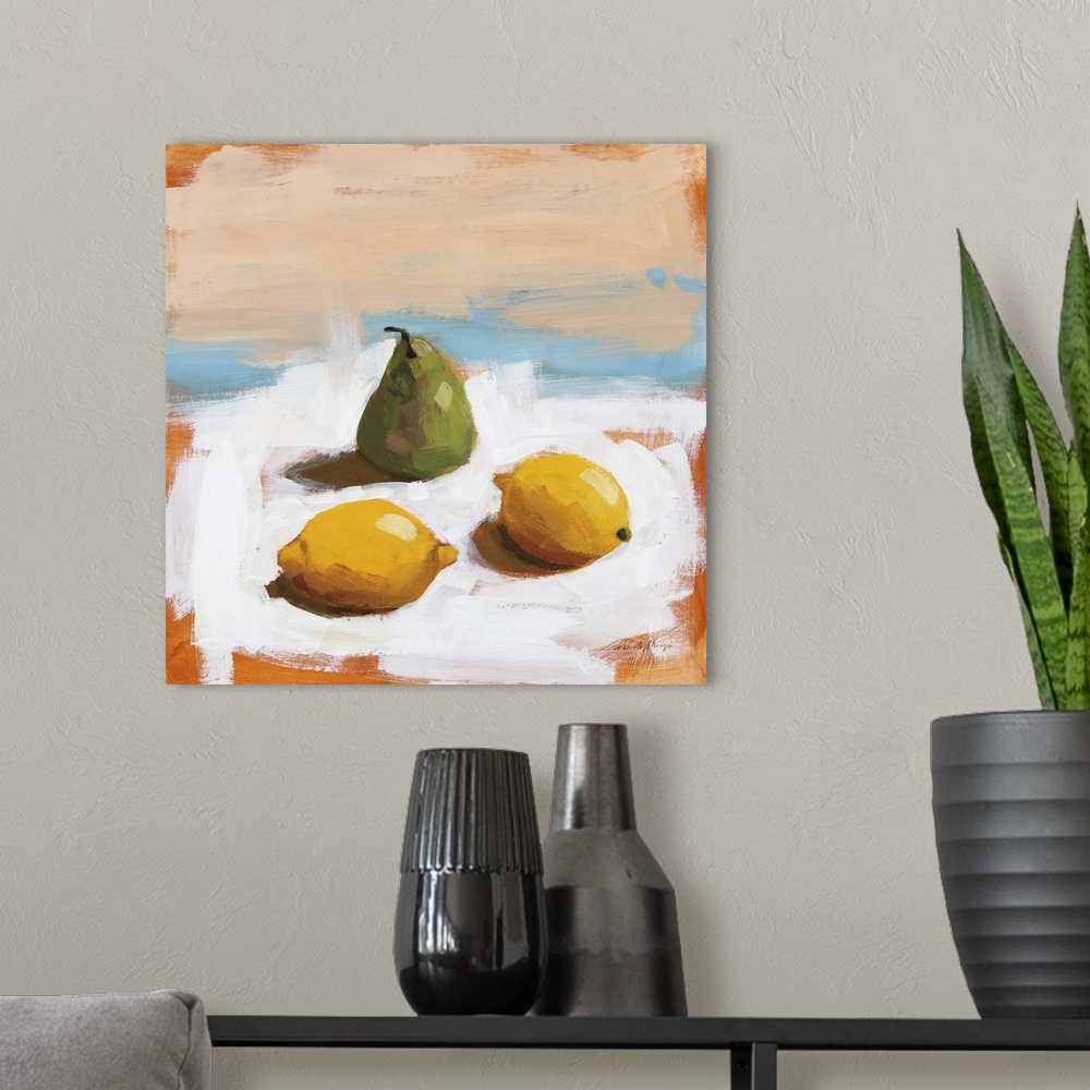 A modern room featuring Fruit and Cheer II