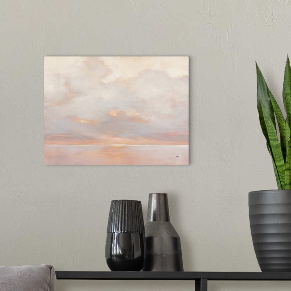 A modern room featuring Glint On The Horizon
