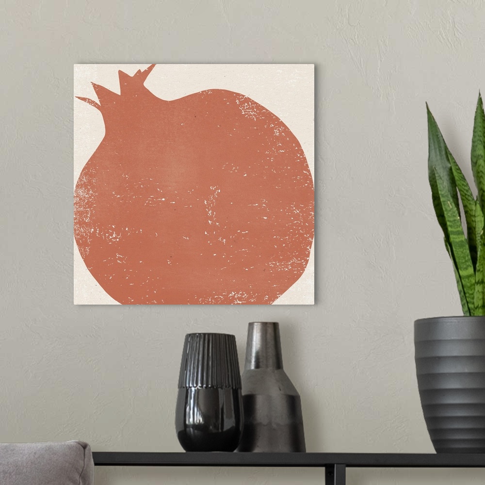 A modern room featuring Graphic Fruit I