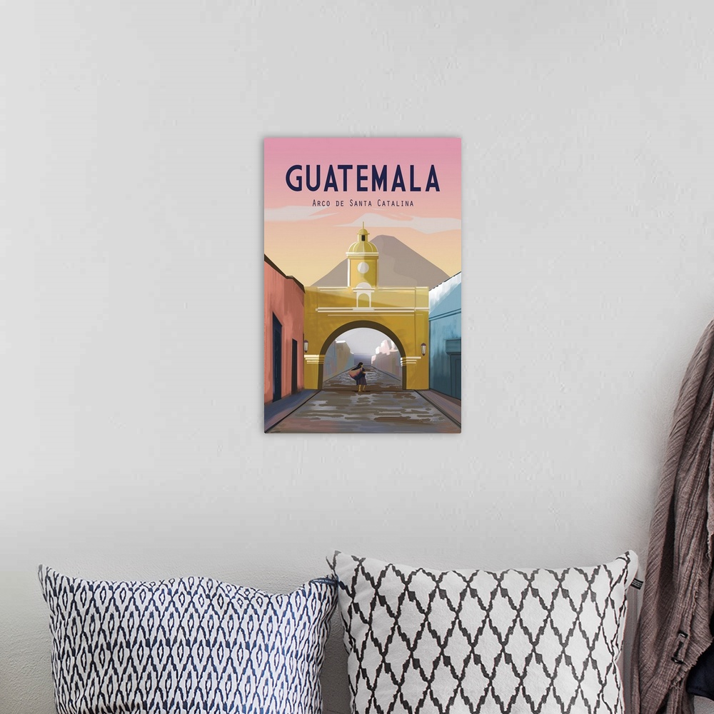A bohemian room featuring Guatemala