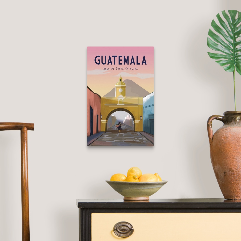 A traditional room featuring Guatemala