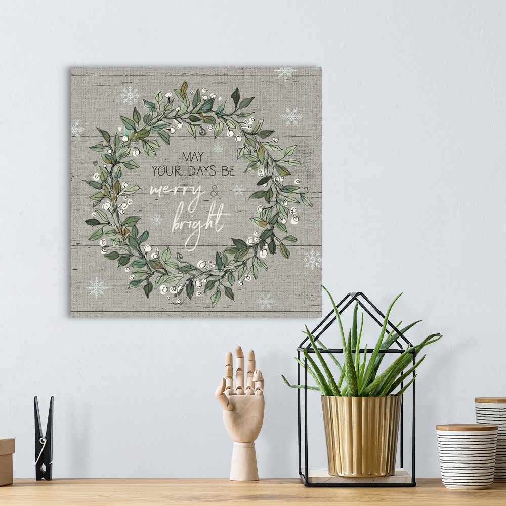 A bohemian room featuring Holiday on the Farm IX - Merry and Bright
