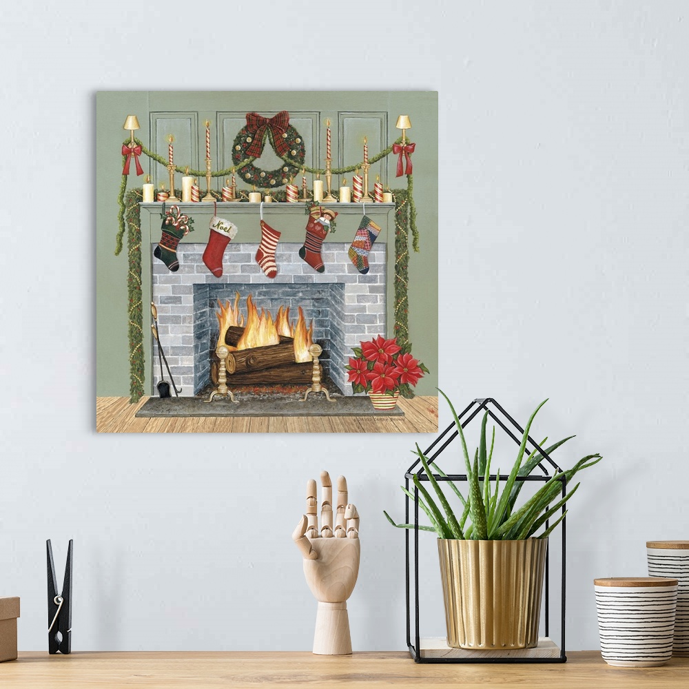 A bohemian room featuring Home For The Holidays I