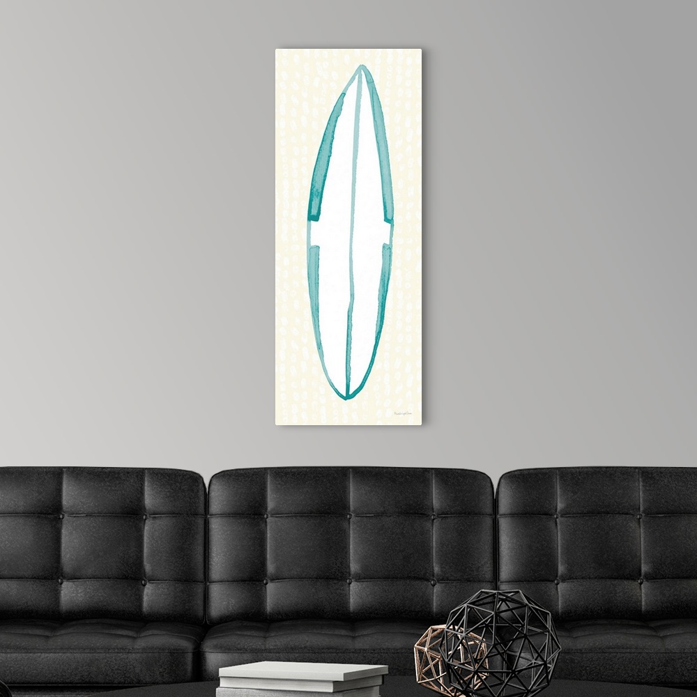 A modern room featuring Laguna Surfboards IV