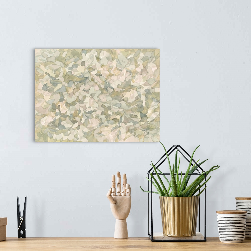 A bohemian room featuring Leafy Abstract