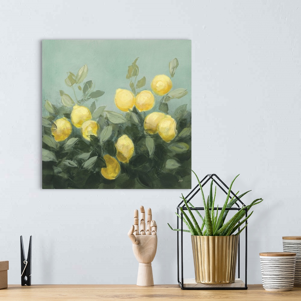 A bohemian room featuring Lemon Grove I