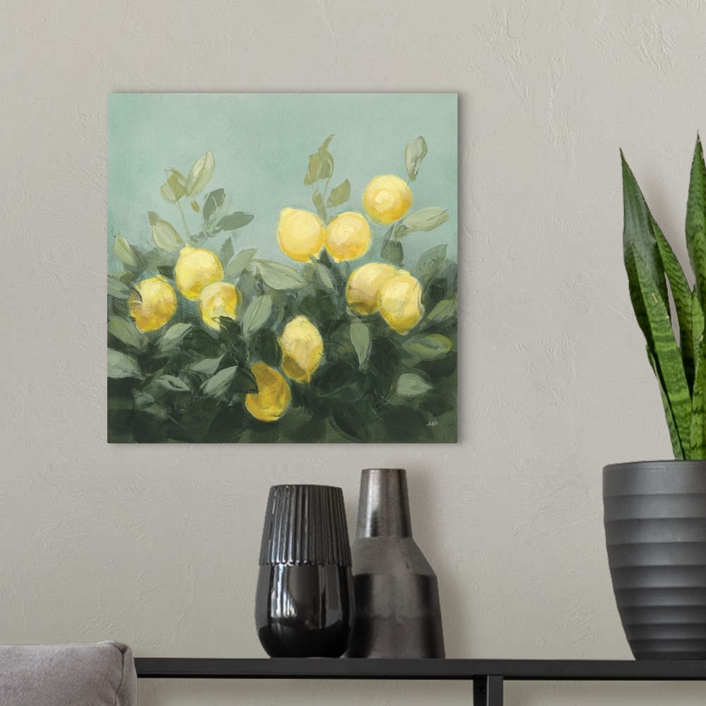 A modern room featuring Lemon Grove I