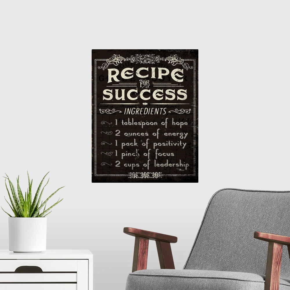 A modern room featuring Life Recipes II