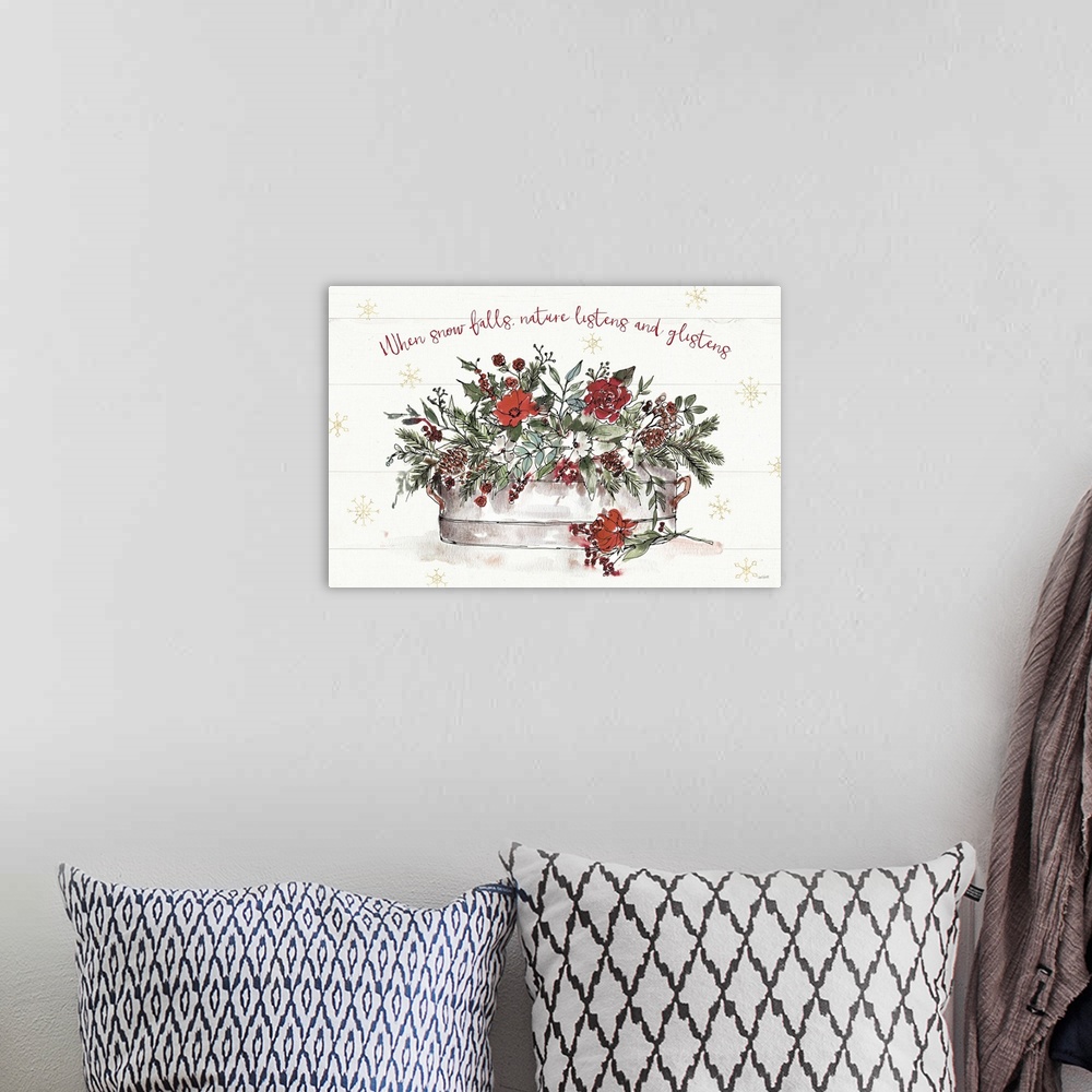A bohemian room featuring Lighthearted Holiday I
