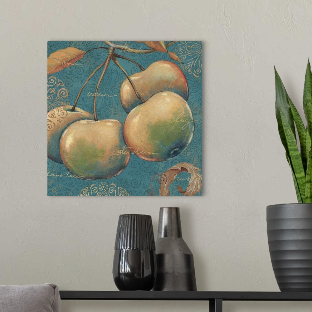 A modern room featuring Lovely Fruits III