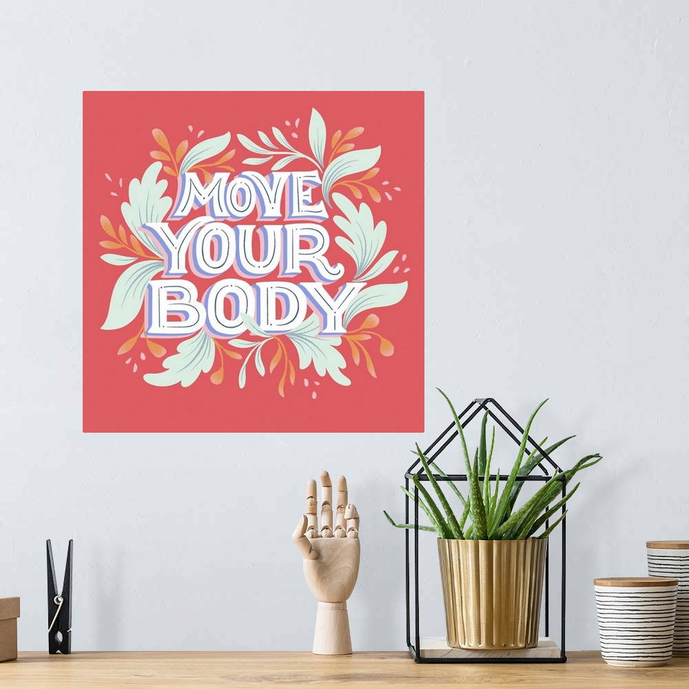 A bohemian room featuring Move Your Body