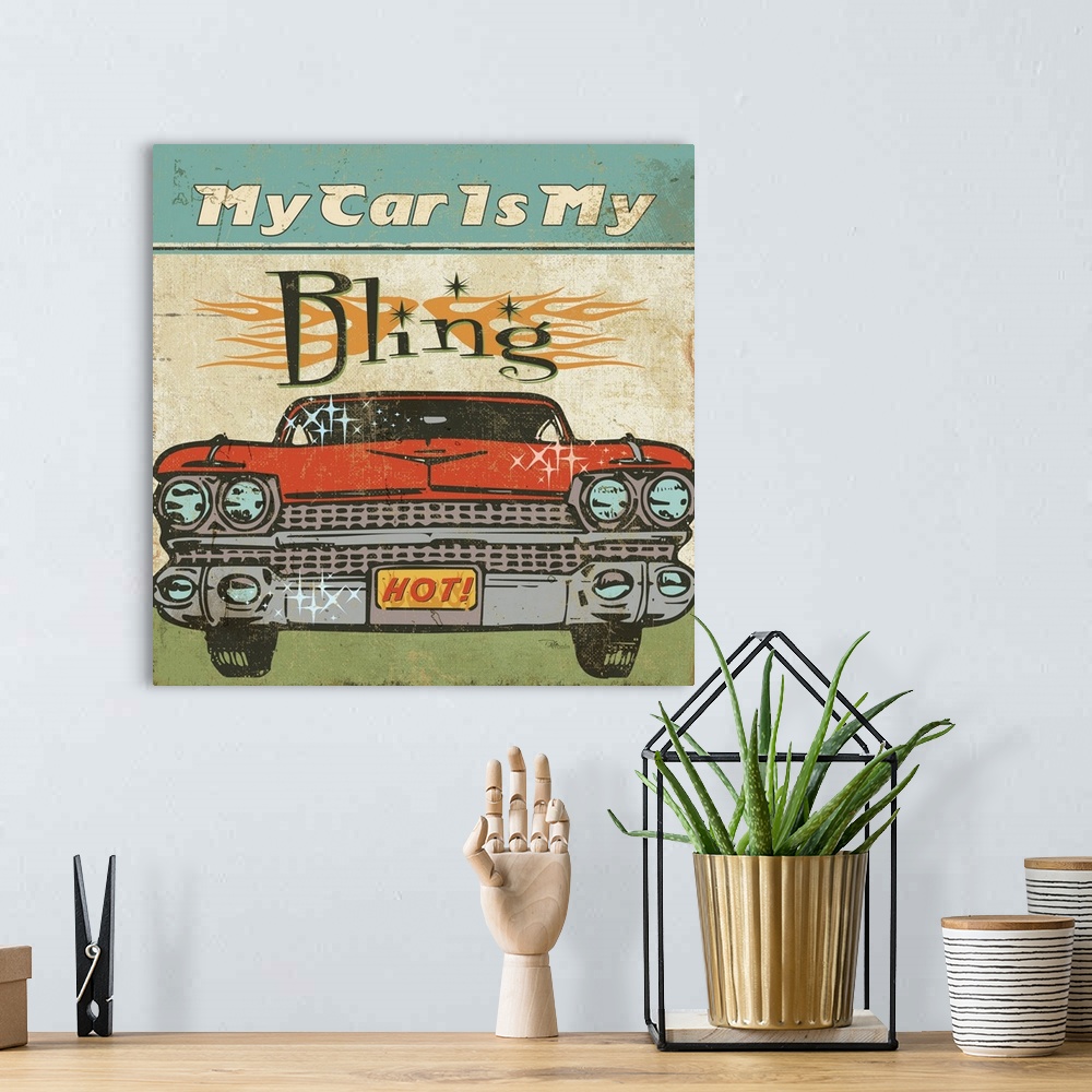 A bohemian room featuring My Car is My Bling
