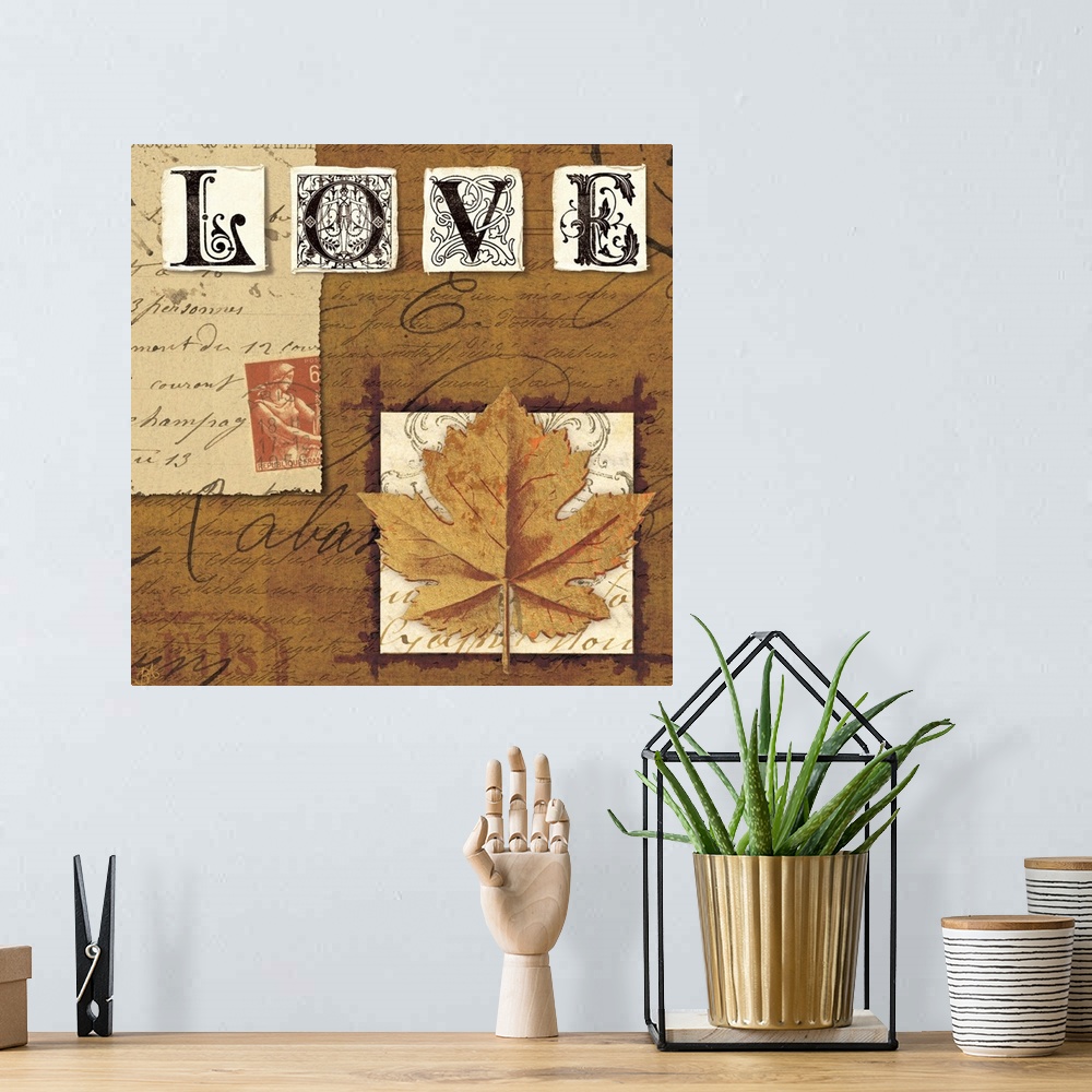 A bohemian room featuring Natures Journal - Love
