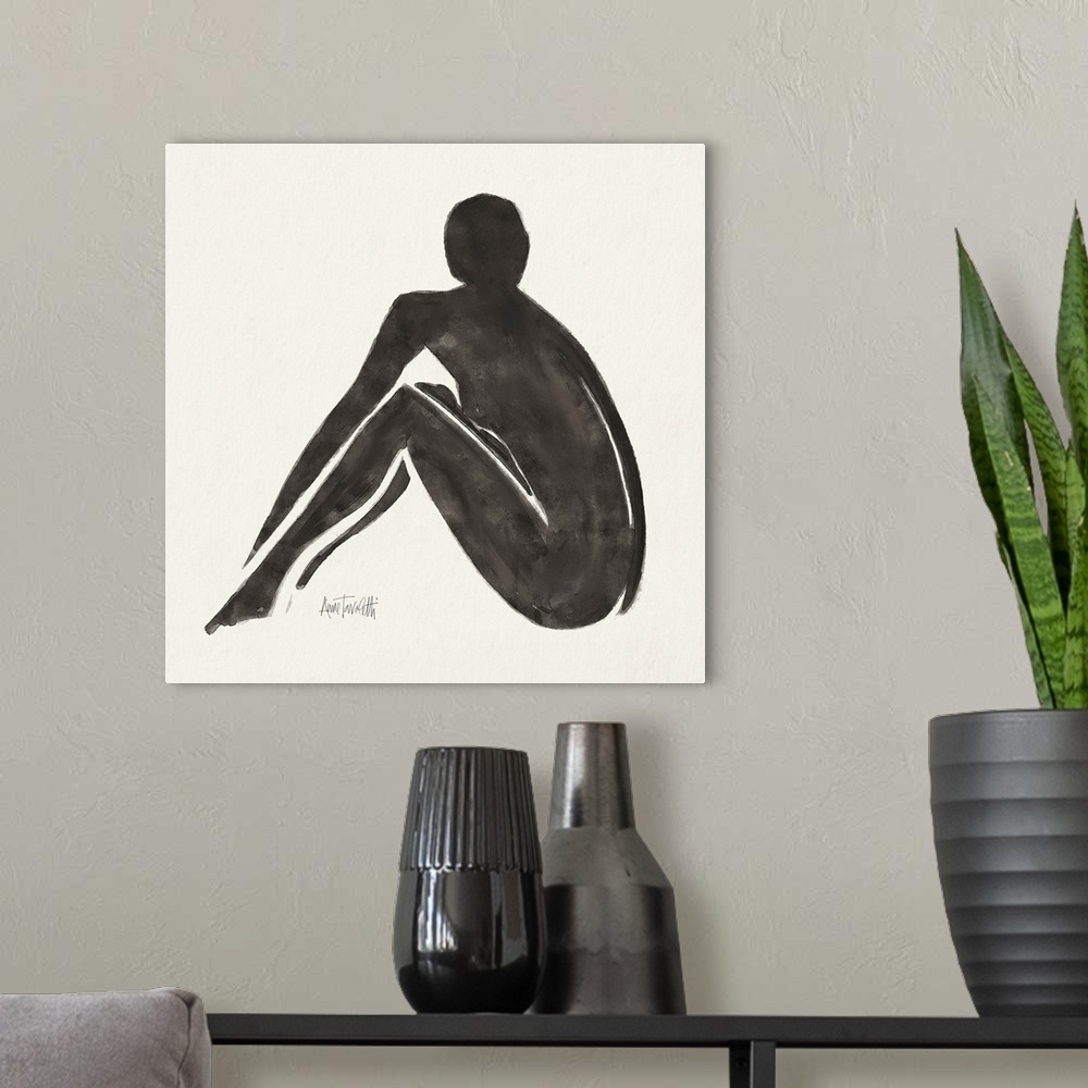 A modern room featuring Neutral Nudes IV