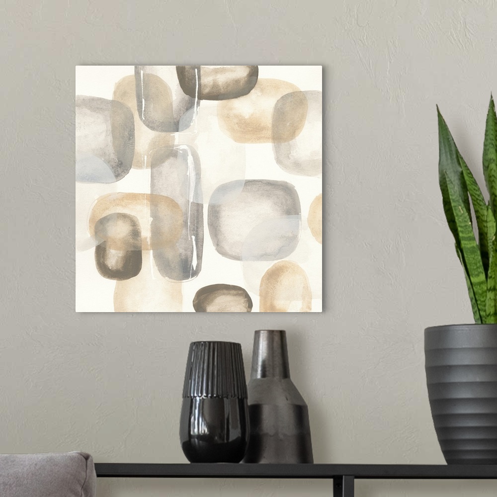 A modern room featuring Neutral Stones II