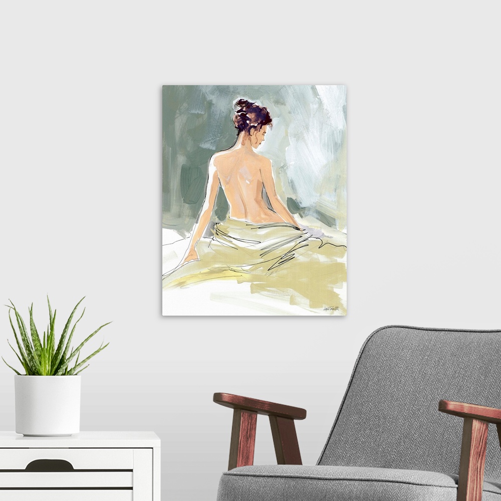 A modern room featuring Nude I