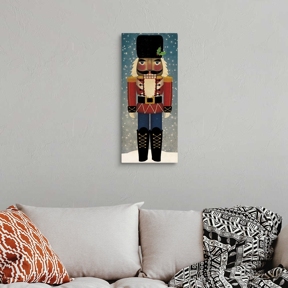 A bohemian room featuring Nutcracker I - daytime background