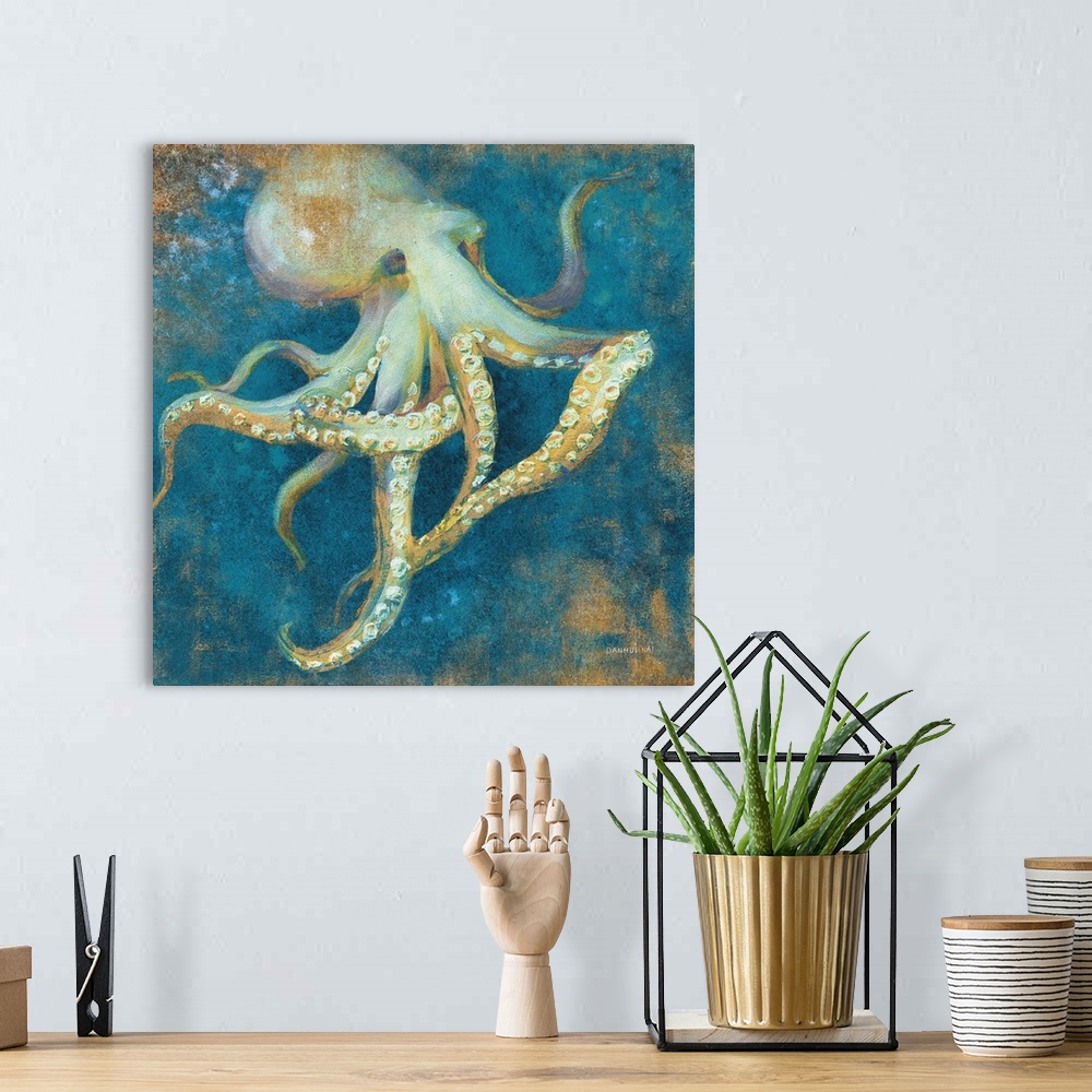 A bohemian room featuring Ocean Octopus