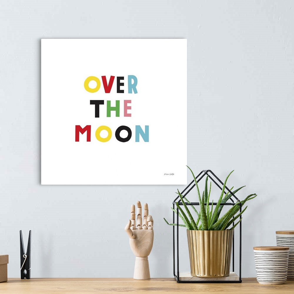 A bohemian room featuring Over The Moon