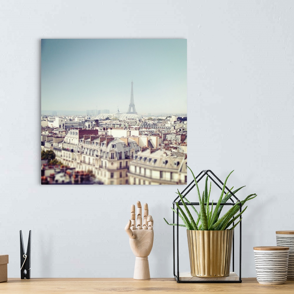 A bohemian room featuring Paris Moments VI