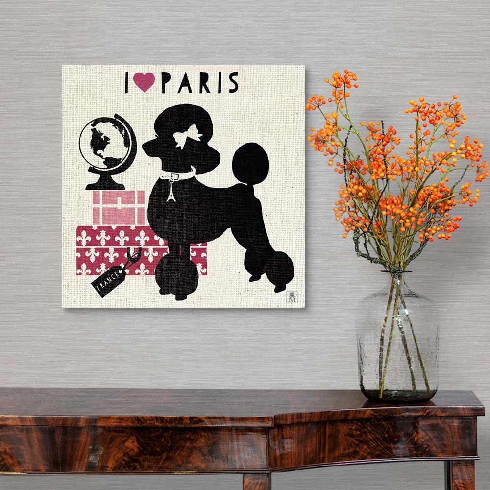 A traditional room featuring Paris Pooch