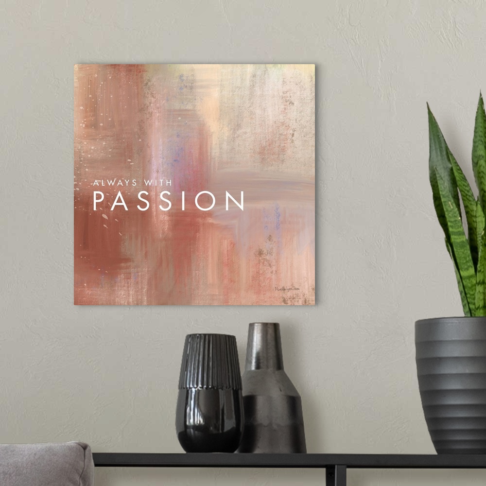 A modern room featuring Passion