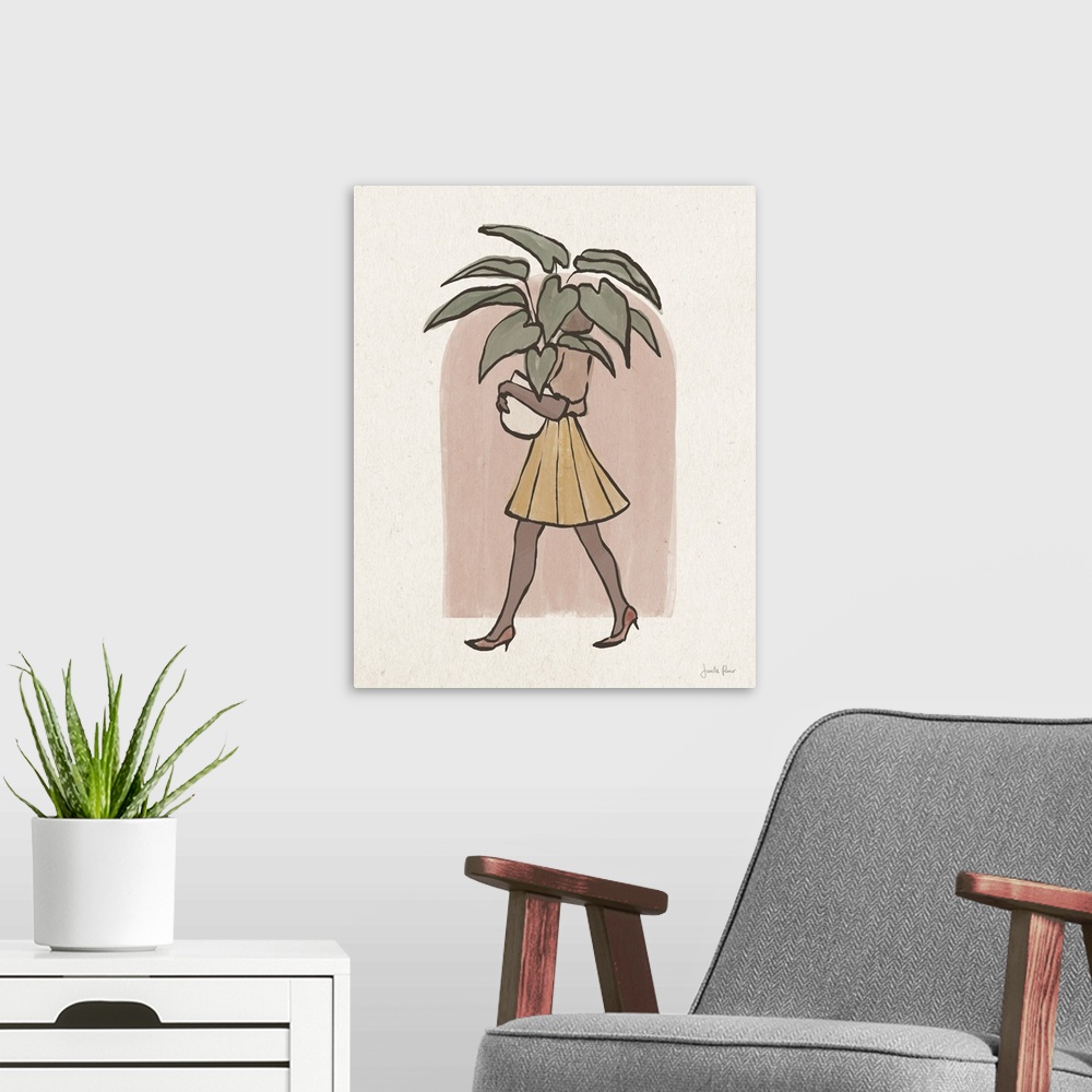 A modern room featuring Plant Ladies II