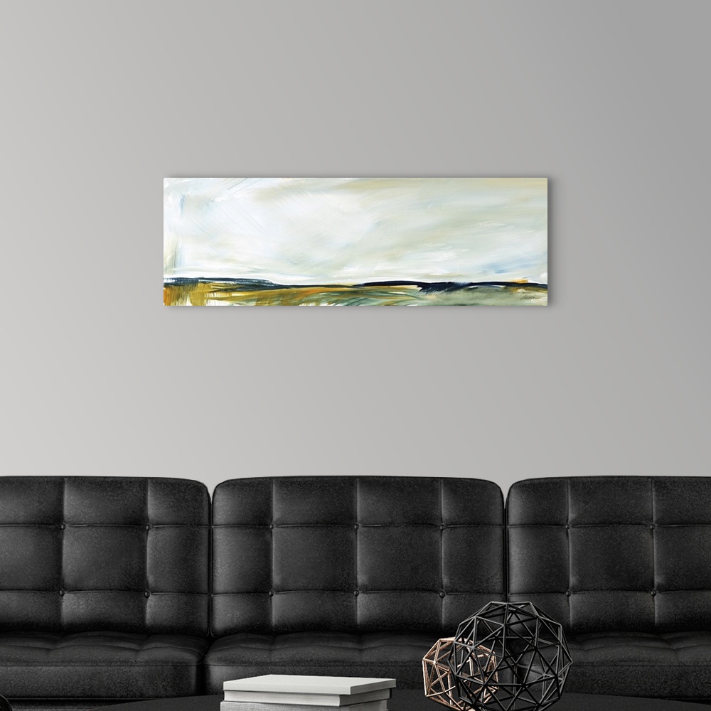 A modern room featuring Prevailing Winds