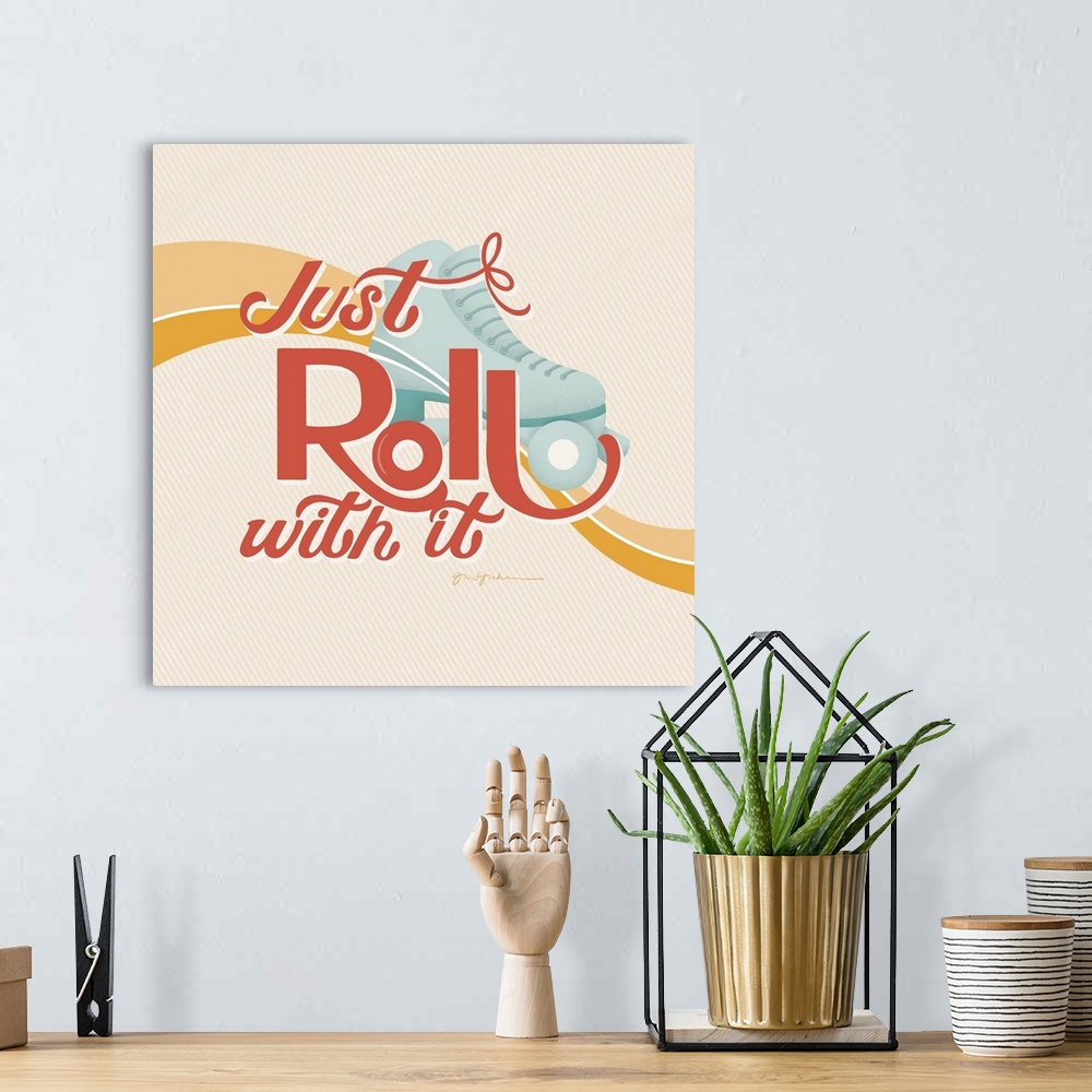 A bohemian room featuring Roll With It II