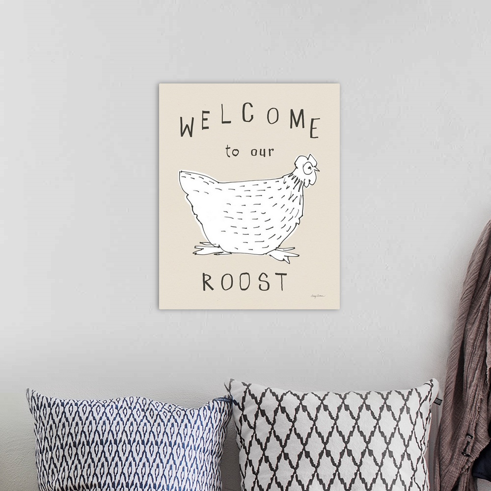 A bohemian room featuring Roost I