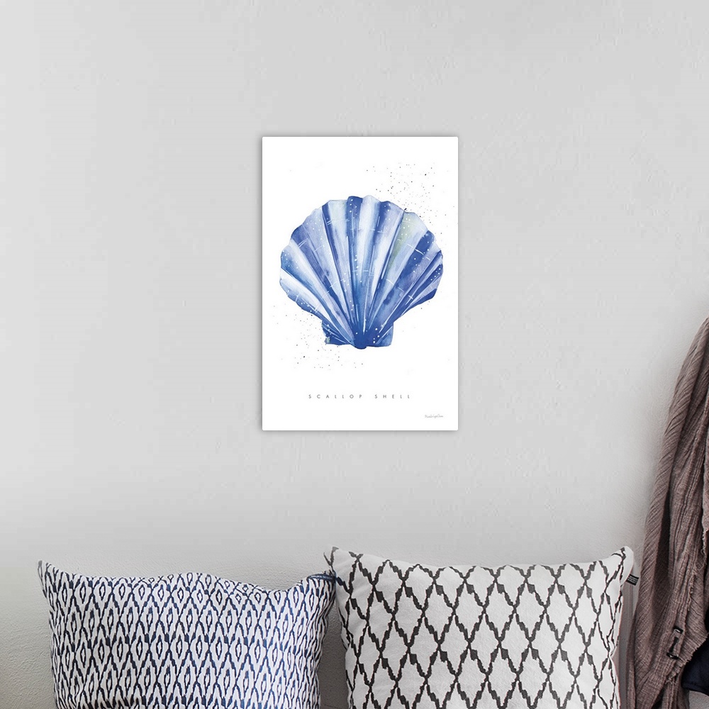 A bohemian room featuring Scallop Shell
