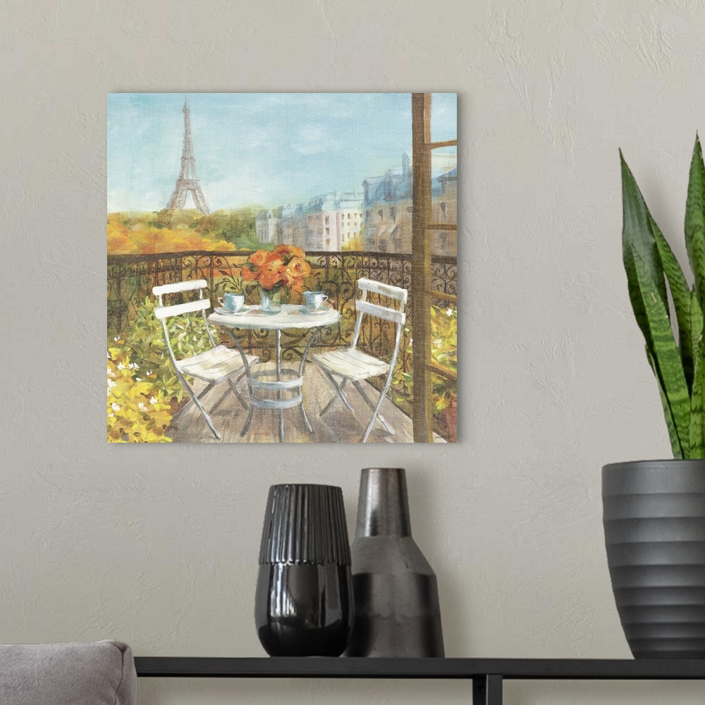 A modern room featuring September in Paris