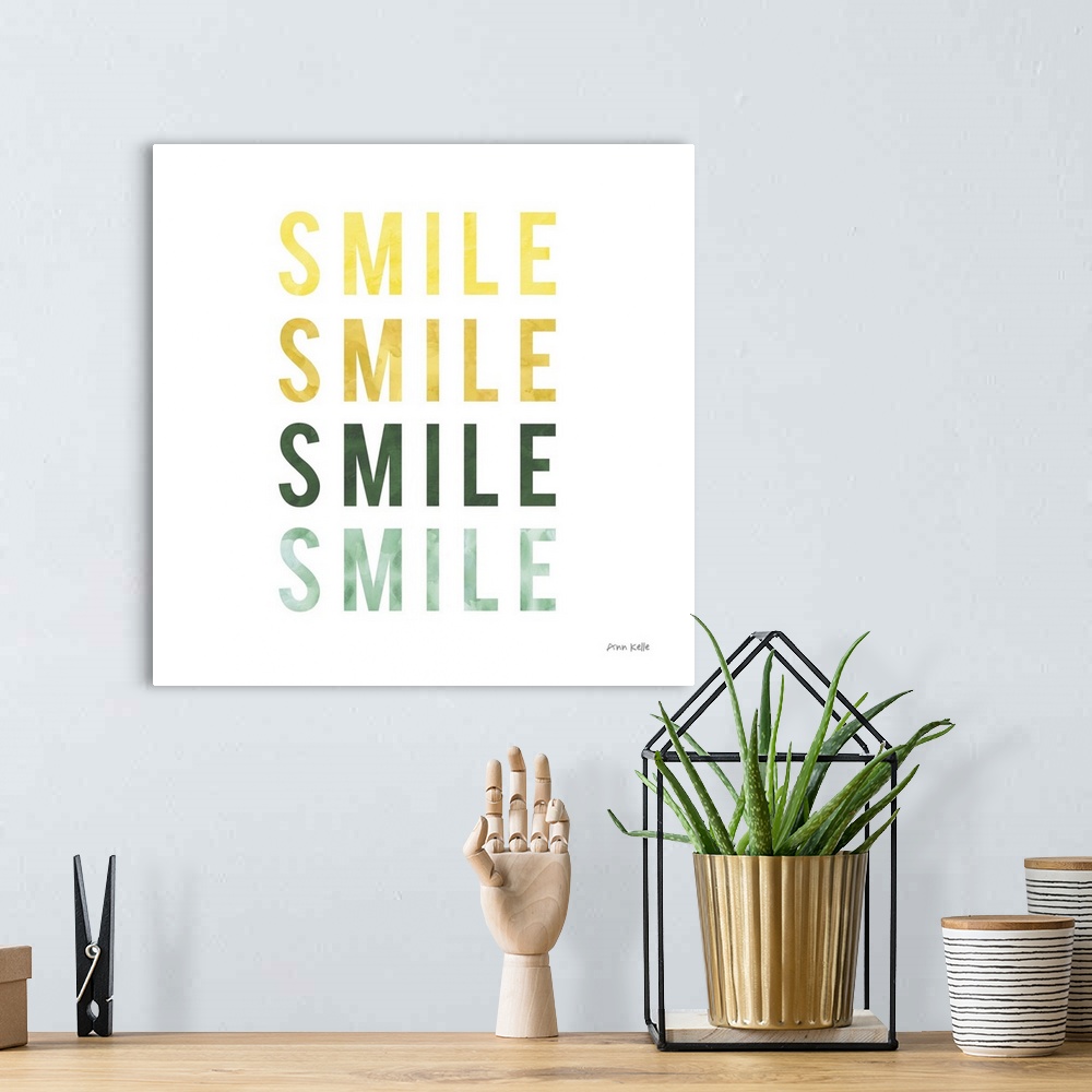 A bohemian room featuring Smile Smile