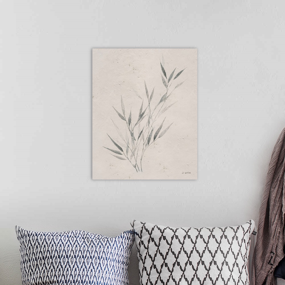 A bohemian room featuring Soft Summer Sketches III