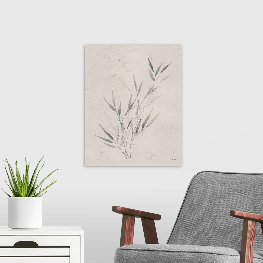A modern room featuring Soft Summer Sketches III