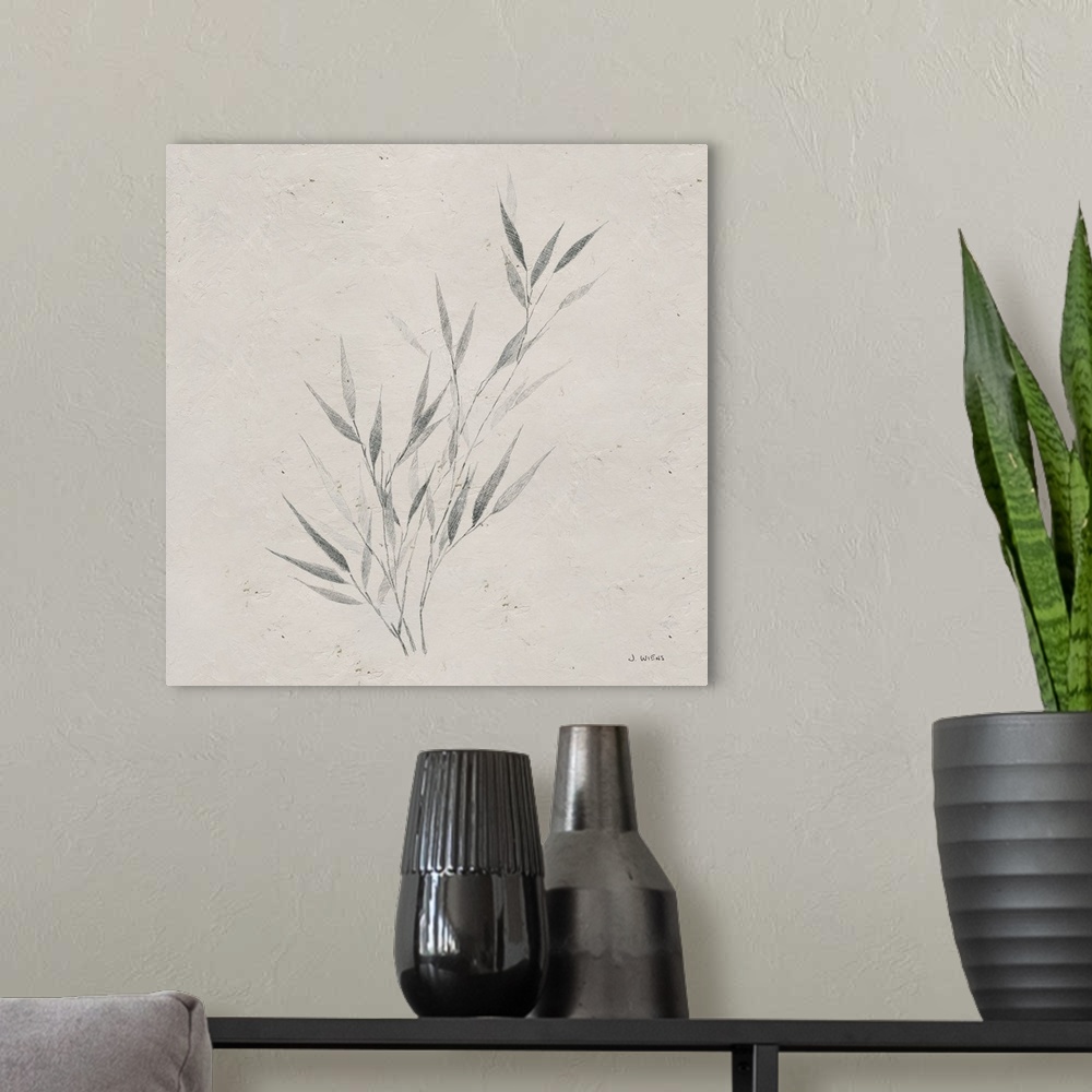 A modern room featuring Soft Summer Sketches III Sq