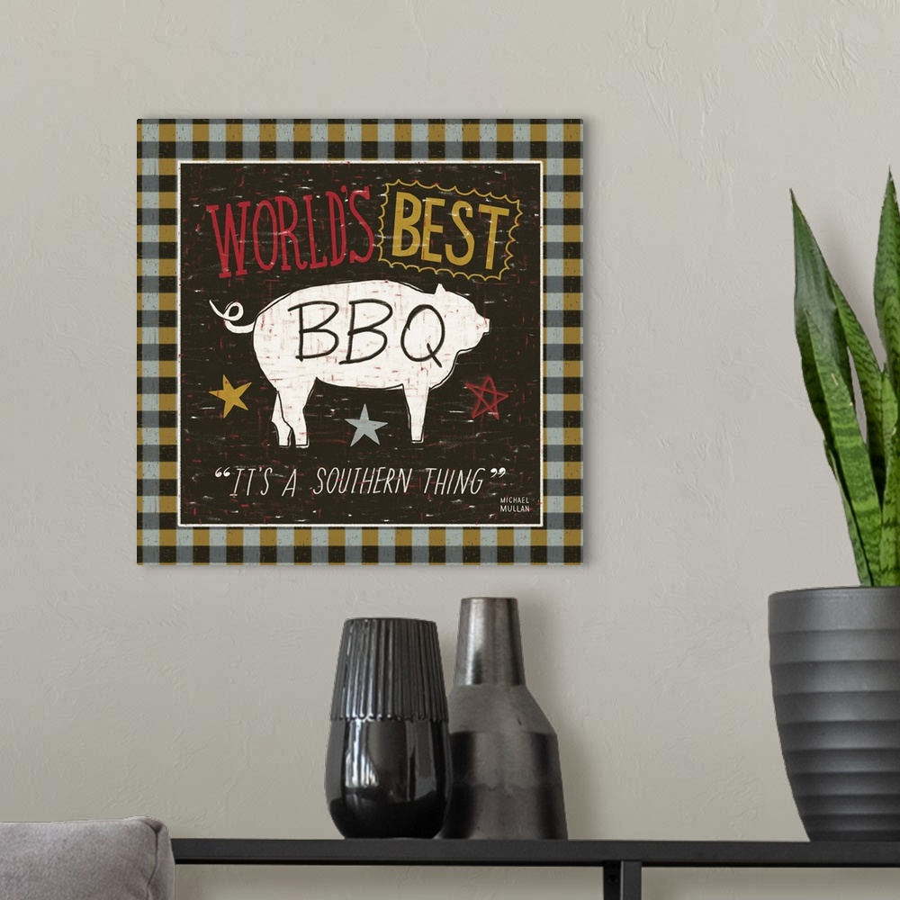 A modern room featuring Southern Pride - Best BBQ