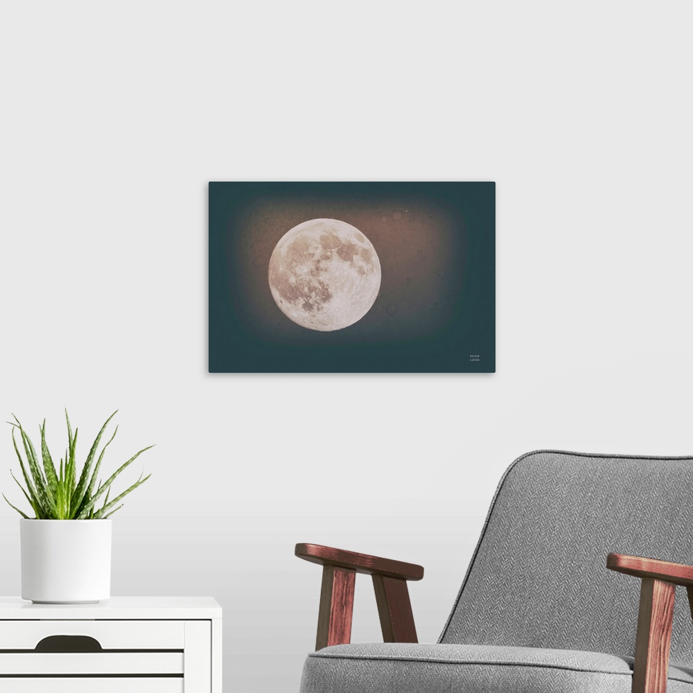 A modern room featuring Spring Moon Tones