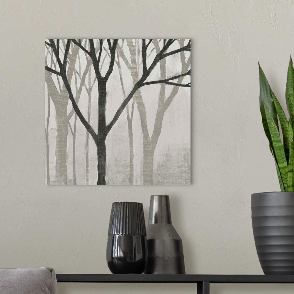 A modern room featuring Spring Trees Greystone II