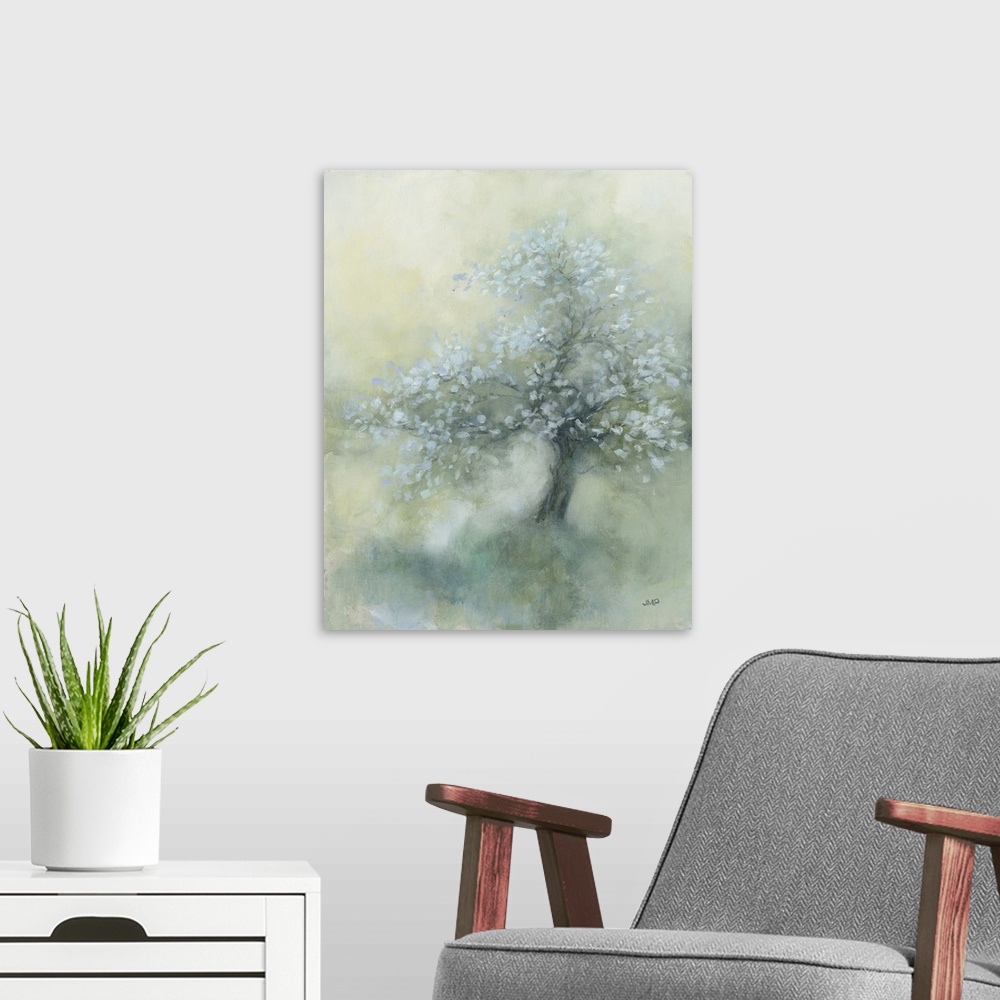 A modern room featuring Subtle Tree II