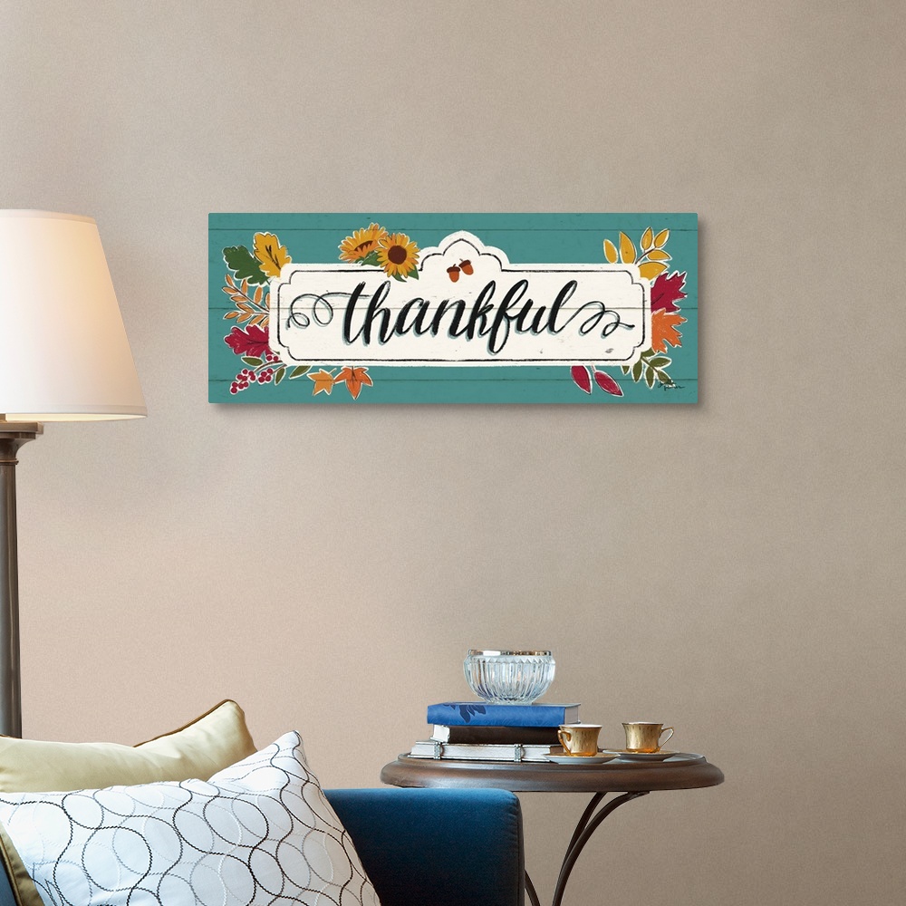 A traditional room featuring Thankful IV Turquoise