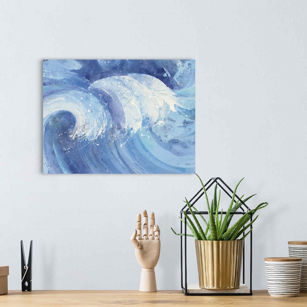 A bohemian room featuring The Big Wave