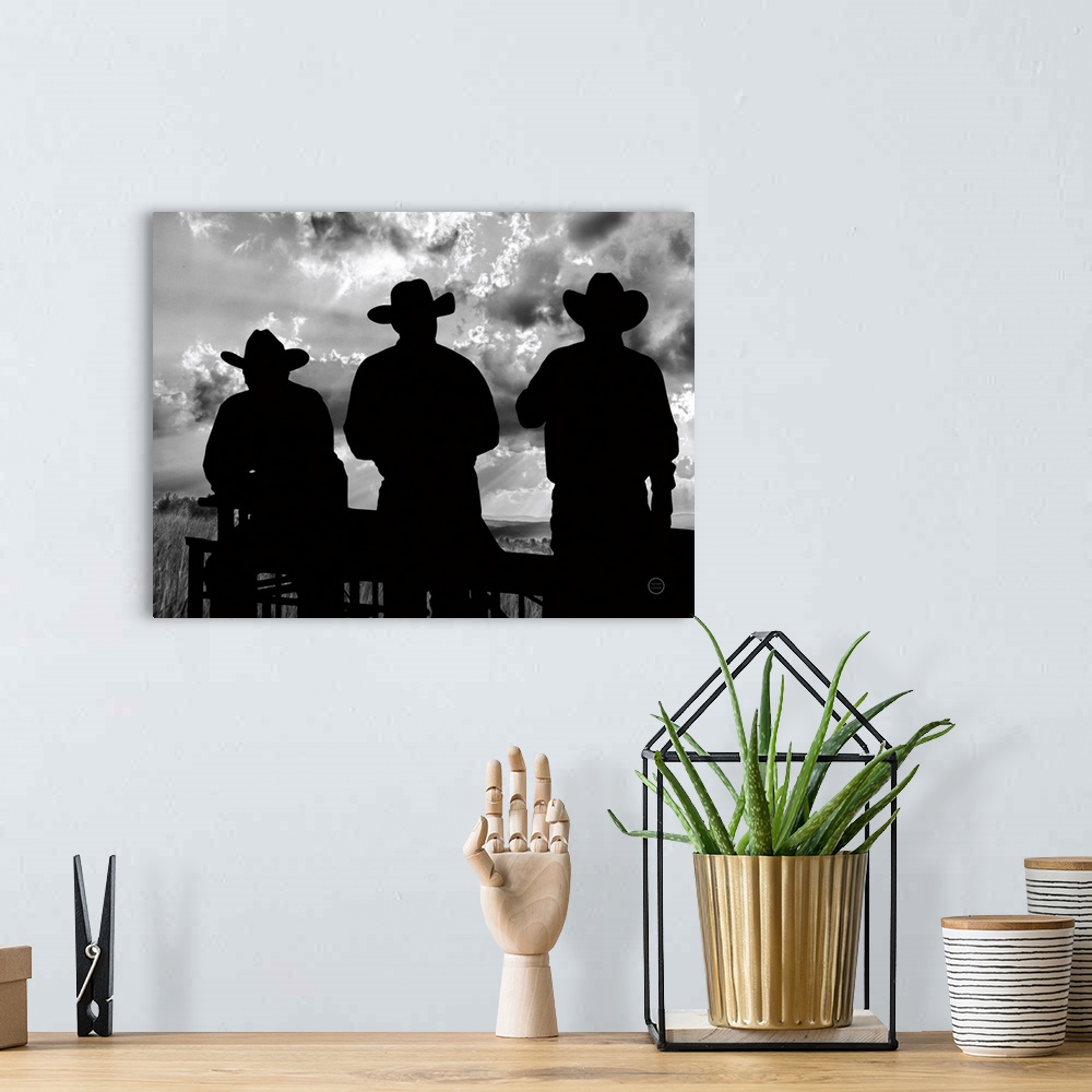 A bohemian room featuring Three Cowboys