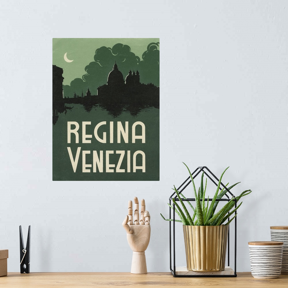 A bohemian room featuring Travel Poster II
