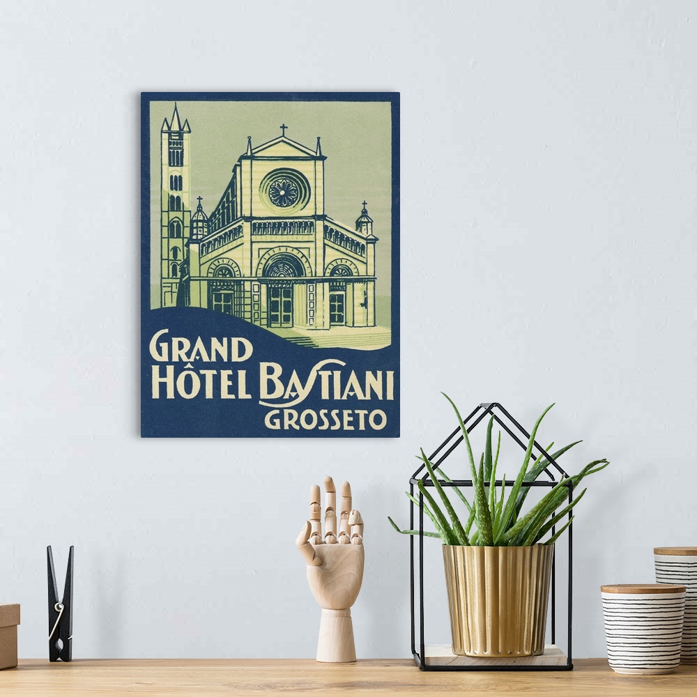 A bohemian room featuring Travel Poster III